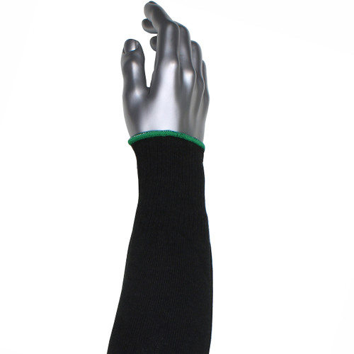PIP Kut Gard S10ATAFR/5BK-EW-ES6 Black ATA Fiber/Modacrylic Modacrylic Blended Cut Resistant Sleeve