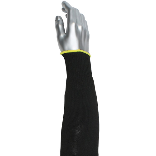 PIP Kut Gard S10HTP/2BK-ES6 Black Polyester Blended Cut Resistant Sleeve