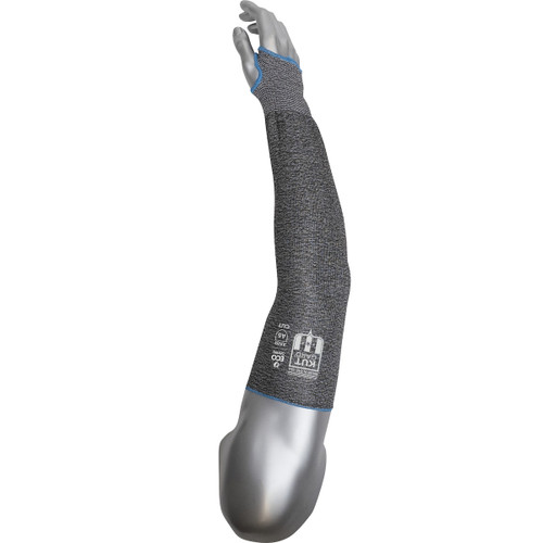 PIP Kut Gard ECOSeries S13ECO/PE5-18T 18 in Gray Dyneema Blended Cut Resistant Sleeve