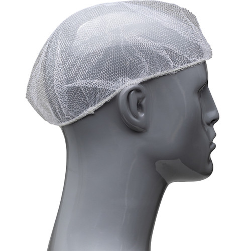 PIP UC-1000 White Nylon Elastic Disposable Hair Net