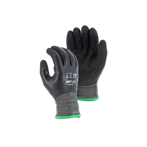 Majestic Glove Cut-Less 35-1589 Korplex/Nitrile A6 Cut-Resistant Gloves