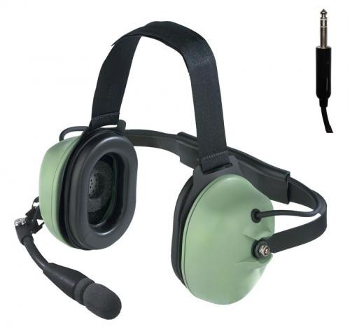 David Clark H3440 Behind-the-Head Wired 2-Way Communication Headset with Microphone