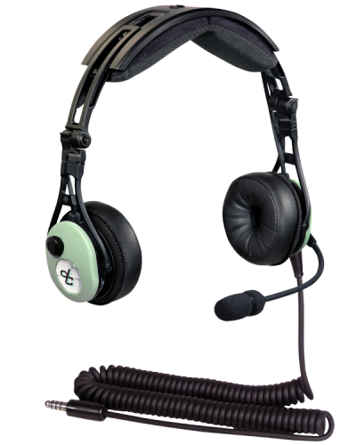David Clark DC PRO-2 On-The-Ear Wired Military Aviation Headset with Microphone