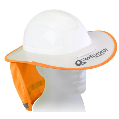 HexArmor 17-60030 HexShade UV  Arc Flash Hard Hat Sun Shade for Bullard C-34 - Arc - Full Brim Hard Hat - 1 Pack