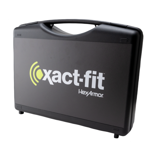 HexArmor 18-00000 xact Fit Hearing Protection Fit-Test System Kit with Bluetooth Enabled Headphones, Tablet, Case - 1 Pack
