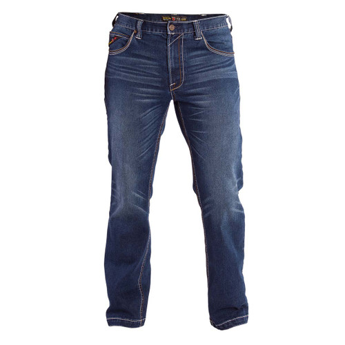 Stanco FRC1512 Style 1512 19 Cal 99% Virgin Cotton Stonewashed Blue Denim Arc Flash Jean with Memory Stretch - Each