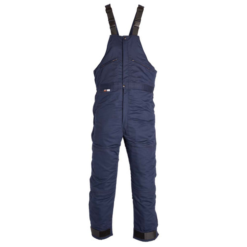 Stanco FRI671LNB 9 oz Indura® Navy Blue Winter Lined Bib Overall - Each
