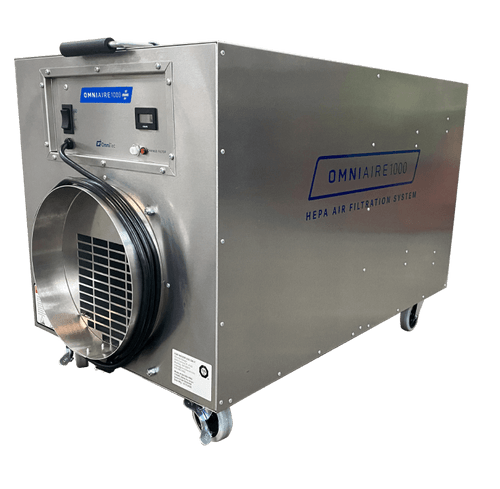 Omni CleanAir OA1000 PLUS-A 115 VAC 4.4 A 300-1000 cfm Compact Negative Air Machine