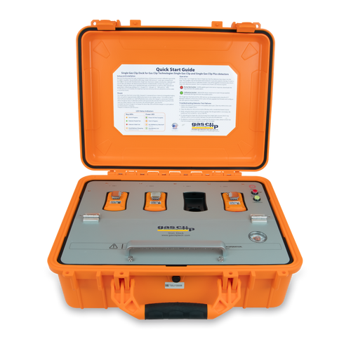 Gas Clip SGC-DOCK-ETH Rechargeable Lithium-Ion Battery Portable Single Gas Clip Dock for Portable Gas Detector - Each