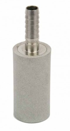 Gas Clip P-FILTER-STEEL Steel Stone Particulate Diffusion Filter for Sampling Hose - Each