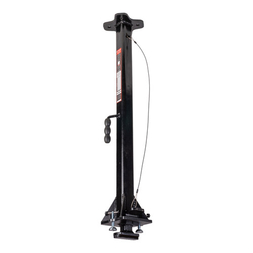 KStrong UFA30430 Alloy Steel ED Coated Black Vertical Post - Each