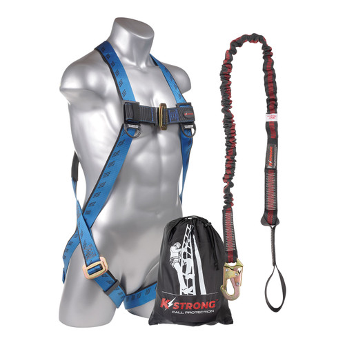 KStrong Kapture Essential+ UFK10015 Polyester 3-Point Full Body Harness - Each