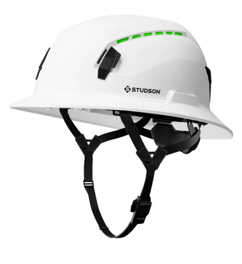 Studson SHK-1 Type II Class C Vented Full Brim Industrial Safety Helmet
