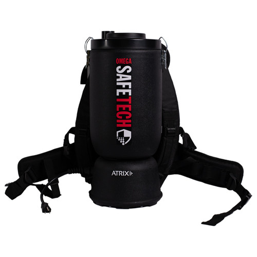 Atrix VACOSTBV Omega SafeTech HEPA Backpack Vacuum