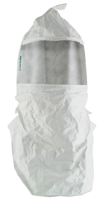 Bullard 20SIC CC20 Series Dupont Tychem 4000 Replacement Double Bib Respirator Hood - 1 Box