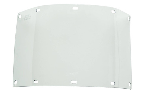 Bullard 840PX2 15 in Polycarbonate Heat-Formed Impact and Heat Resistant Visor - Each