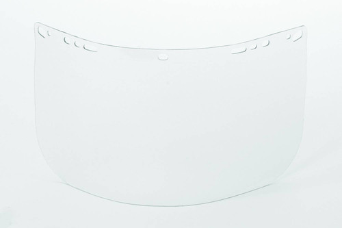 Bullard 860H 15 in Acetate Heat-Formed Chemical Resistant Visor - Each