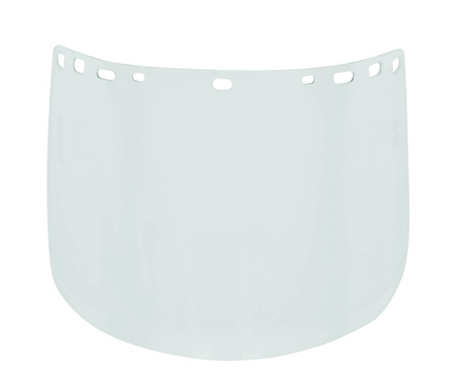Bullard 880T 8 in 15 in Heat-Formed Impact and Chemical Resistant Visor - Each