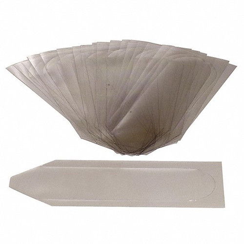 Bullard 88VXLC Mylar Clear Perforated Edge Lens Cover - 25 Pack