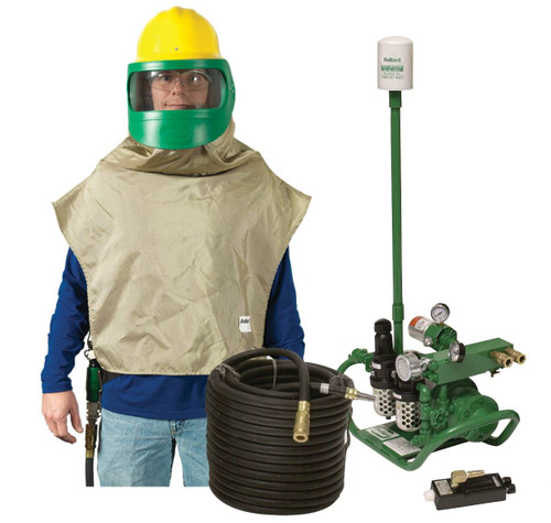 Bullard 88VXSYS 88VX Series Airline Respirator Assembly for Abrasive Blasters and Painters - Each