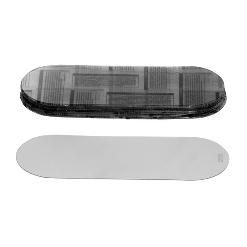 Bullard B771040 Tritan Clear Oval Outer Lens - 200 Pack