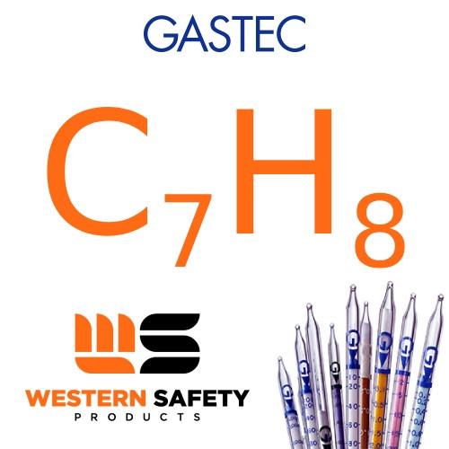 Gastec Toluene Automatic Gas Sampling Tube 2-80ppm: 5 detector tubes, 5 pre tubes Per Box