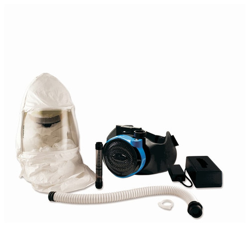 Bullard EVAHL20SICHT EVAH Series Rechargeable Lithium 7-8.5 cfm Loose Fitting Powered Air-Purifying Hood Respirator System - Each