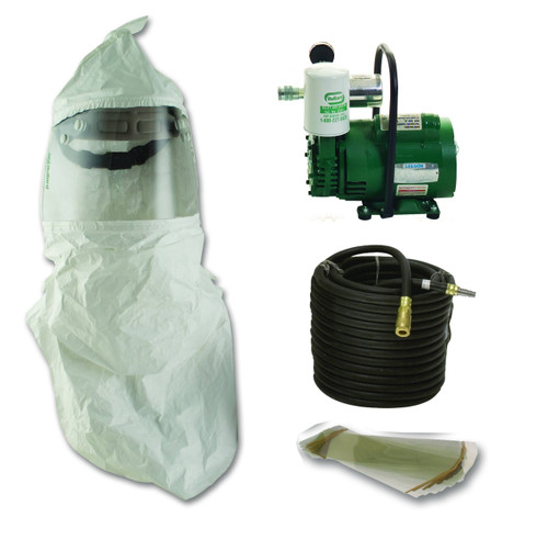 Bullard GR50ICESYS Airline Respirator System for GR50 Nomex Grinding Hood - Each