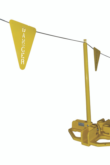 Guardian 15038 Stamped Warning Line Flag