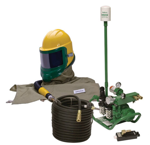 Bullard GVXICESYS GVX Series Abrasive Blasting Supplied Air Respirator Assembly - Each