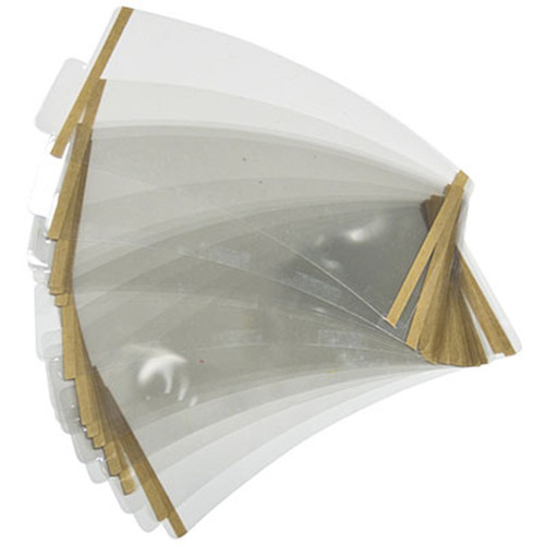Bullard GVXLC Mylar Clear Adhesive Backed Outer Lens - 25 Pack
