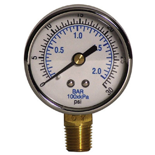 Bullard S19683 0-30 psi Pressure Gauge - Each