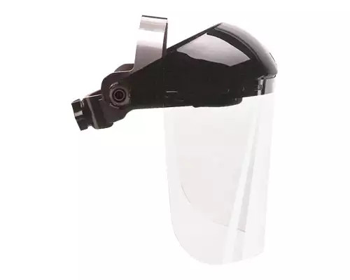 Bullard S1FS840M Sentinel Series Acetate Clear Hard Hat Face Shield - 6 Pack