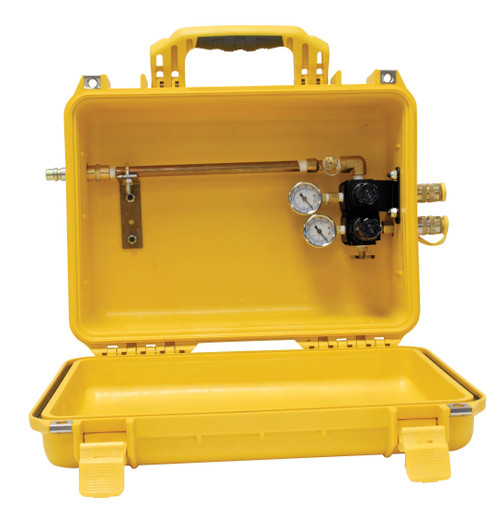 Bullard RAM2IRCE 1/2 x 1/4 in Portable Remote Air Manifold Box Assembly With Independent Regulators - Each