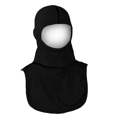MAJFIRE 100% NX PAC II-3PLY 100% Nomex 21 in 3-Ply Head/2-Ply Long Notched Shoulder Bib Protective Hood - Each