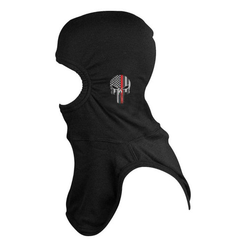 MAJFIRE PUNISH RL C6 PAC II Black 65% Oxidized Polyacrylonitrile (OPF)/35% Artificial Tri-Blend 21 in Long Notched Shoulder Bib Protective Hood - Each