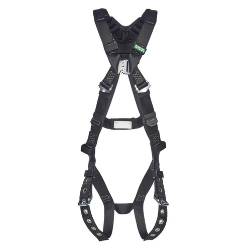 MSA V-FORM Arc-Flash Full-Body Harness: Loop D-Ring(s), Multiple Sizes - Each