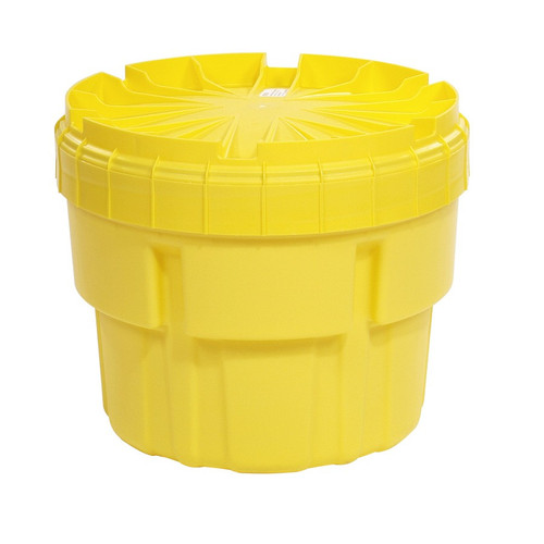 SpillTech A20OVER Yellow Copolymer-Polypropylene OverPack Salvage Drum - 1 Pack