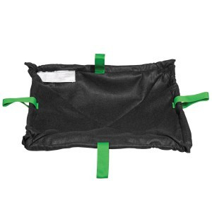 SpillTech ADFI2626S-NP Black Coated Steel Adjustable Frame Adjustable Frame Inlet Filter without Ports - Each