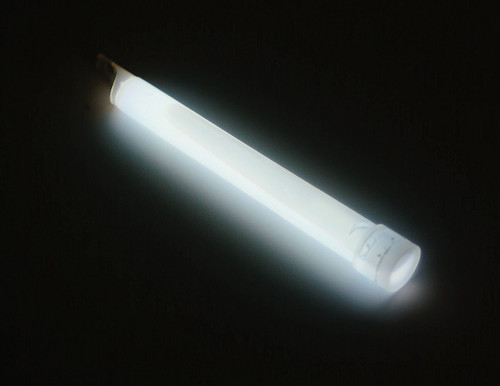 SpillTech A-LIGHTSTICKS White Plastic Disposable Light Stick - 1 Pack