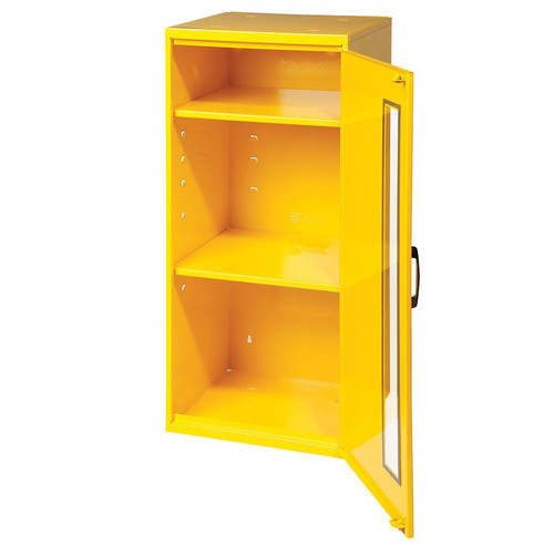 SpillTech A-WCAB Yellow Steel Wall Mount Cabinet - 1 Pack