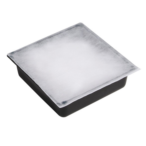 SpillTech DPO-16 White Filler/Black Tray Polypropylene Oil-Only Drip Pan - 16 Pack