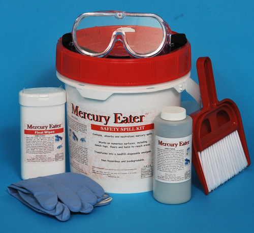 SpillTech MERC-KIT2 10 in 7 in Mercury Spill Kit - 1 Pack