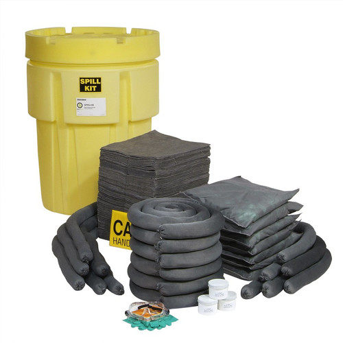 SpillTech SPKU-95 95 gal 100% Polyethylene OverPack Salvage Universal Drum Spill Kit - 1 Pack