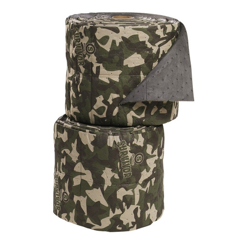 SpillTech SVRS150H-2 Survivor Camouflage Polypropylene Heavy Weight Universal Split Roll - 2 Pack