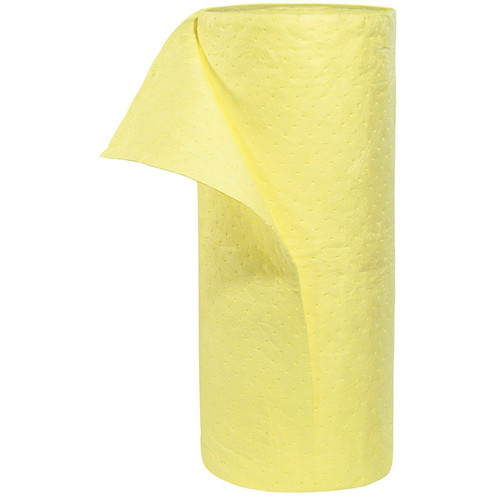 SpillTech YRB150H Defender Yellow Polypropylene HazMat Roll - 1 Pack