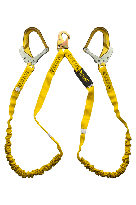 Guardian 21215 Double Leg Shock Absorbing Lanyard