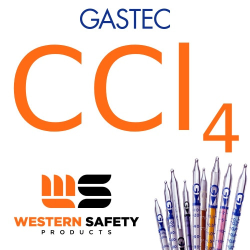 Gastec Carbon Tetrachloride Tube 0.25-12ppm: 5 detector tubes, 5 pre tubes Per Box