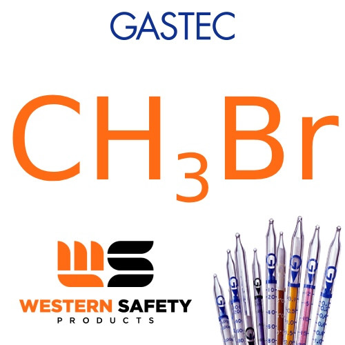 Gastec Methyl Bromide Tube 2.5-200ppm: 5 detector tubes, 5 pre tubes Per Box