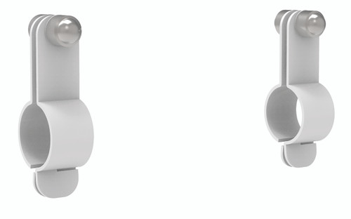 Replacement Brackets for Universal Pictogram Signs, Showers without Insulation